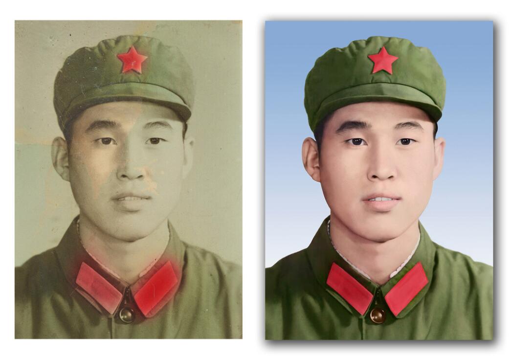 坦洲镇破损照片修复-18